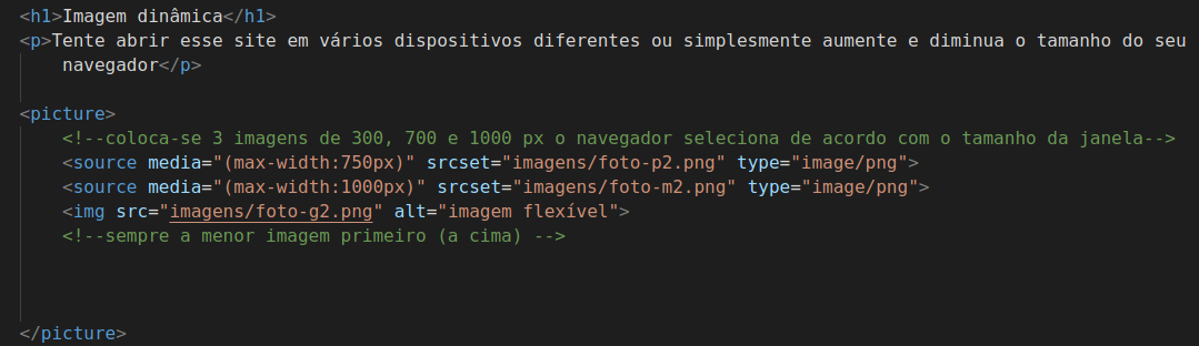 img do código